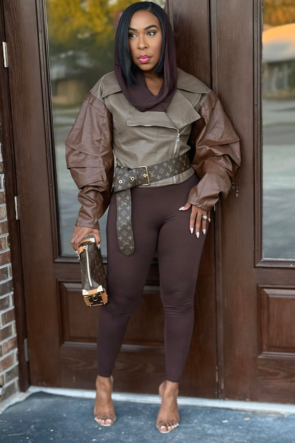 Lauryn Luxe Layers Moto Jacket