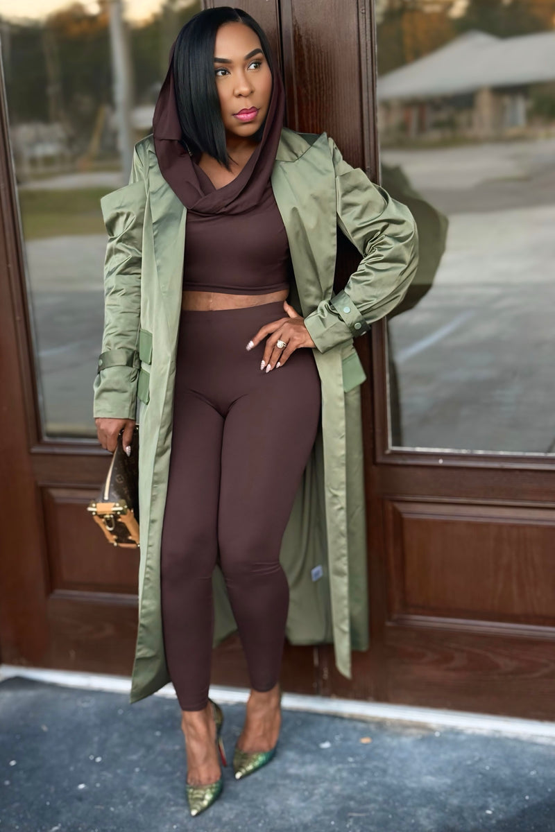 Katina Street Command Trench Coat