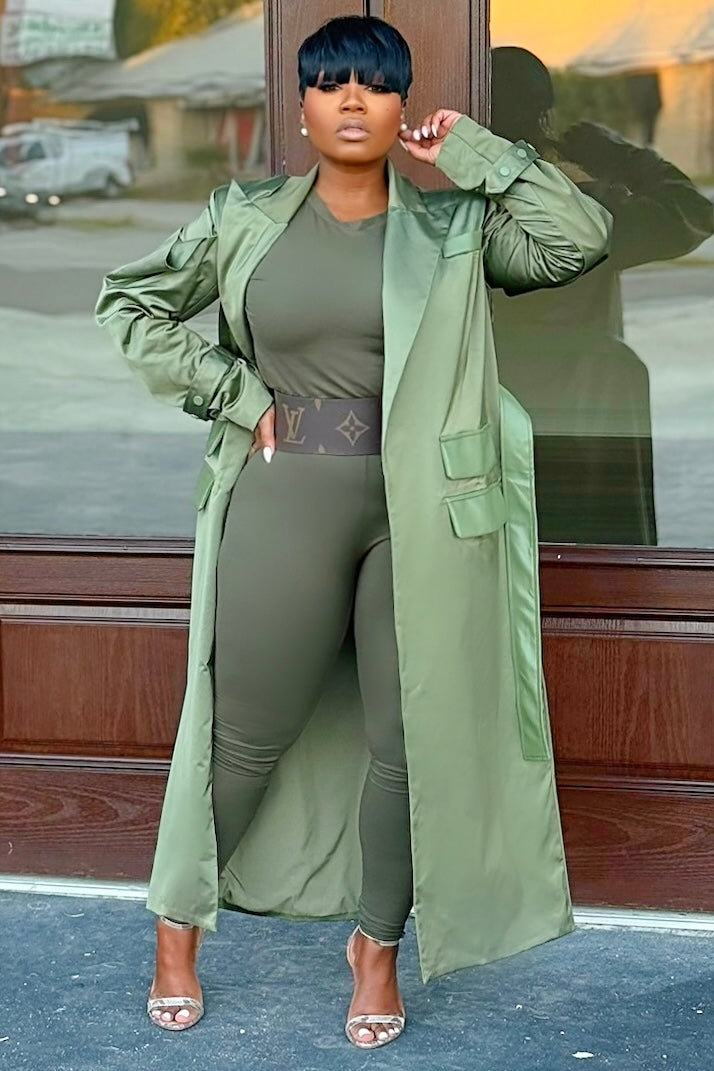 Katina Street Command Trench Coat