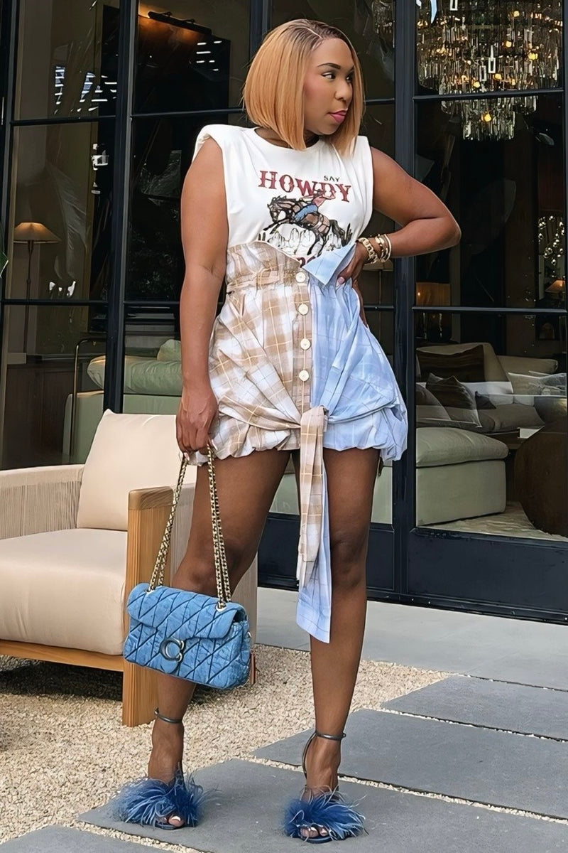 Veronica Howdy Bubble Skirt